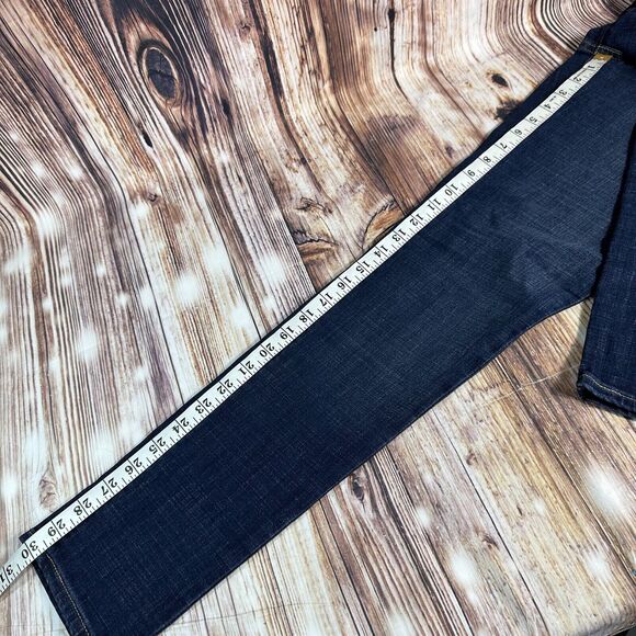 Levi's 721 HIGH RISE SKINNY Womens Size 30 Blue Jeans Denim Pants 28x30 - Picture 7 of 11